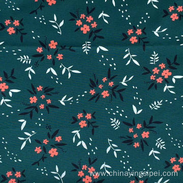 Flower Print 4 Way Stretch 97%Polyester 3%Elastane Fabric